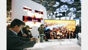 삼성 ‘OLED TV’ CES 열광