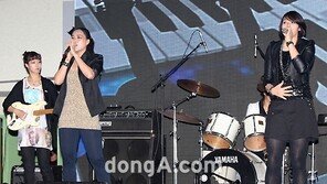 [포토] W밴드, 이선화 정선화 환상호흡