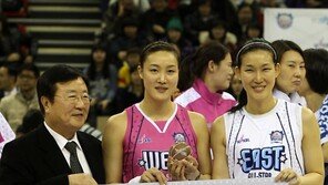 [포토] 김정은-박정은, 이름도 같고 MVP도 공동 수상