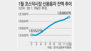 개미들 빚까지 내 테마株에 ‘몰빵’… 코스닥 신용융자 잔액 1조6805억