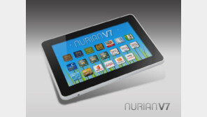 사전 위의 전자사전 ‘누리안 스마트딕 V7’