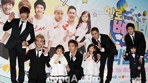 [포토] 엠블랙, 아기 천사들의 아빠 되다