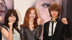 [포토] 류현경-김규선-최민호 ‘화이팅’