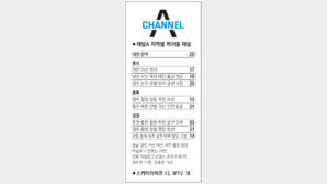 [강원][대전/충남][충북]채널A 지역별 케이블 채널