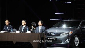 [포토] 도요타 아키오 사장, “경쟁차는 캠리 뿐”