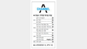 [광주/전남][전북][제주]채널A 지역별 케이블 채널 