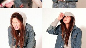 이청아, 섹시한 데님 룩 화보 ‘장난끼 넘치는 표정’
