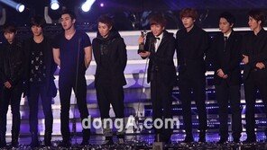 [포토] 슈퍼주니어, ‘서울가요대상’ 대상 수상
