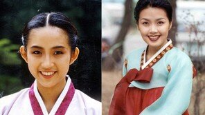 추억의 ‘책받침 스타’ 4인방 단아한 한복자태