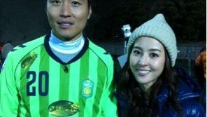 한혜진, ‘라이온킹’ 이동국과 다정한 컷