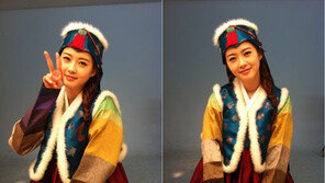 고아라, 한복 입고 ‘깜찍한 새해 인사’