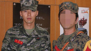 현빈, 국방색 내복에도 ‘자체발광’ 근황 포착