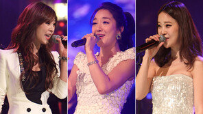 [포토] 지나-바다-백지영, 비슷하면서 다른 하의실종