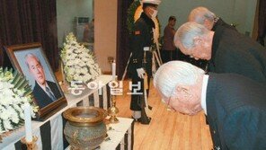 독립운동가 안춘생 선생 1주기 추모식