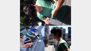 송중기, 여동생 티셔츠 입었나 ‘너무 작아’