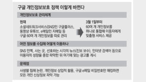 정부 “구글 개인정보 통합땐 규제 필요”… 美하원도 팔 걷어