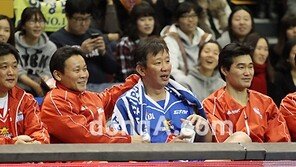 [포토]허재 ‘잠시 쉬었다 갑시다!’