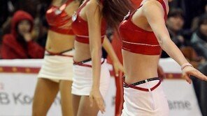 [포토] 치어리더, 야무진 리듬체조