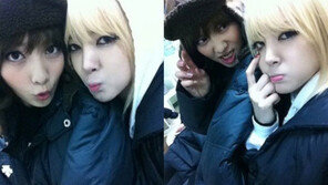 NS윤지-강지영 ‘귀요미’ 셀카…‘우월 유전자 입증’