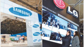 삼성-LG전자, 유럽 디스플레이 시장서 ‘맞짱’
