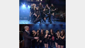 소녀시대, 美 ‘레터맨쇼’ 완벽 무대… “전율이 쫙!”