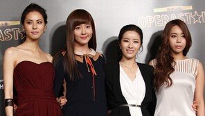 [SD포토] 박지윤-다나-박기영-주희, 키순서대로? ‘나란히’