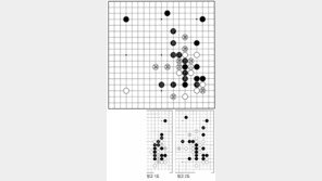 [바둑]제55회 국수전… 백 32, 실리를 밝힌 실착