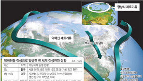 작년 한파 주범 ‘북극 진동’ 55년만의 2월 혹한 몰고와