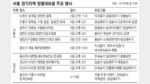 [수도권]달이 차오른다∼ 어디로 갈까?