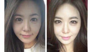 강예빈, 화장전후 사진 공개… “청순과 섹시를 오가네”