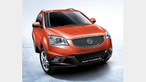 쌍용차 2012년형 코란도C 출시