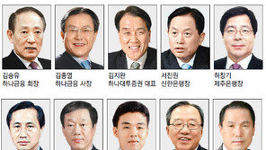 CEO 인사 폭풍… 금융지주 틀이 바뀐다
