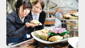 [대구/경북]백화점에 내려온 사찰음식 ‘연잎밥’