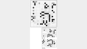 [바둑]제55회 국수전… 흑 81, 83은 부자 몸조심