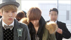 [포토] 샤이니 태민 ‘한파에 꼭 껴입었어요!’