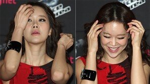 [SD포토] 백지영 ‘머리가 말을 안듣네’ 