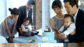 [스타 온라인] 권상우·손태영 아들 돌잔치…아빠가 신났네