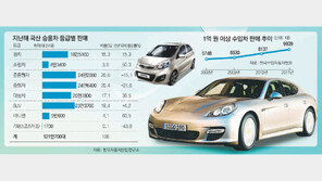 아예 비싸거나, 아예 싸거나… 車시장 양극화