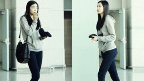 ‘피겨여왕’ 김연아, 이기적인 기럭지 눈길…공항 직찍