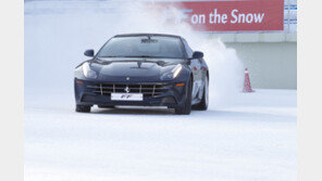 “이게 가능해?” 페라리 FF 평창 스키코스 활강