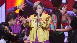 [SD포토] 성인돌 미료, 카리스마 넘치는 랩실력