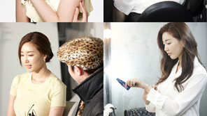 김사랑, 광고 현장 속 ‘꿀피부+우아함’ 여신 자태