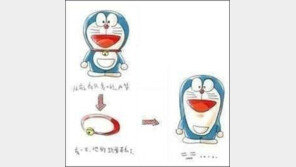 도라에몽 벨트 풀면?… “1등신 절구통 몸매에 폭소!”