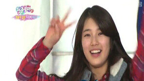 수지, 발사이즈 285mm(?) 광주 대발이…씨름 우승 소녀장사 등극