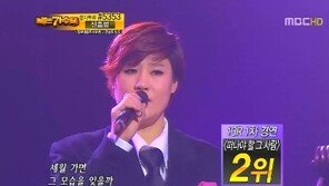 ‘나는 가수다’ 신효범, ‘세월가면’ 화려하게 끝냈다