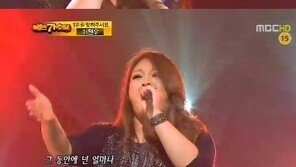 ‘나는 가수다’ 이영현, ‘천년의 사랑’ 가창력 폭발