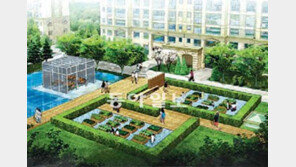 아파트 단지에 공용텃밭이… 한화 꿈에 그린월드 유로메트로