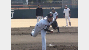 롯데 ‘선발 잡아라’ 눈도장 전쟁