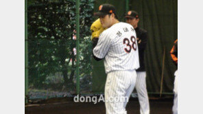 정대현 개막전 못 뛰나? 롯데 불펜 비상등