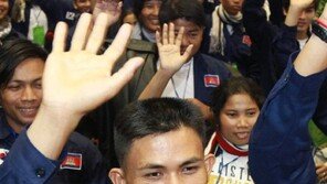 캄보디아 근로자 “한국에 일하러 왔어요”